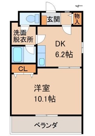 ベルハウスⅢの物件間取画像